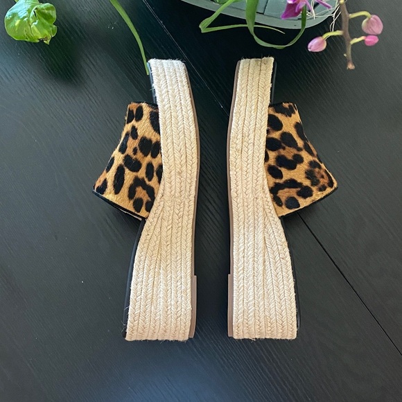 J. Crew Leopard Print Sandals - Picture 2 of 6